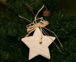 Wooden Country Star Christmas Ornament - $4.99
