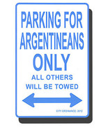 Argentina Parking Sign - $11.94