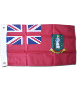  British Virgin Islands - 12&quot;X18&quot; Nylon Flag (Red) - $21.60