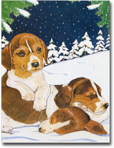 Beagle snow f thumb200