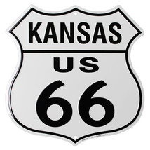 Route 66 Highway Shield - Kansas - $14.34