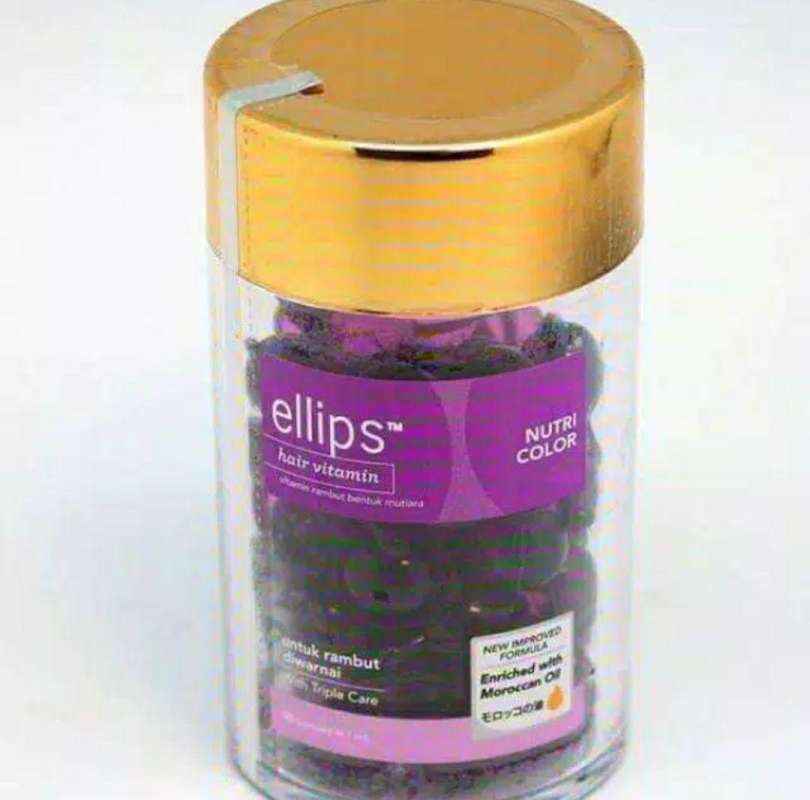 Ellips Hair Vitamin Moroccan Oil for Maintain and Repair - Nutri Color