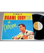 DUANE EDDY &amp; THE REBELS LP - In Person (1965) - $125.00