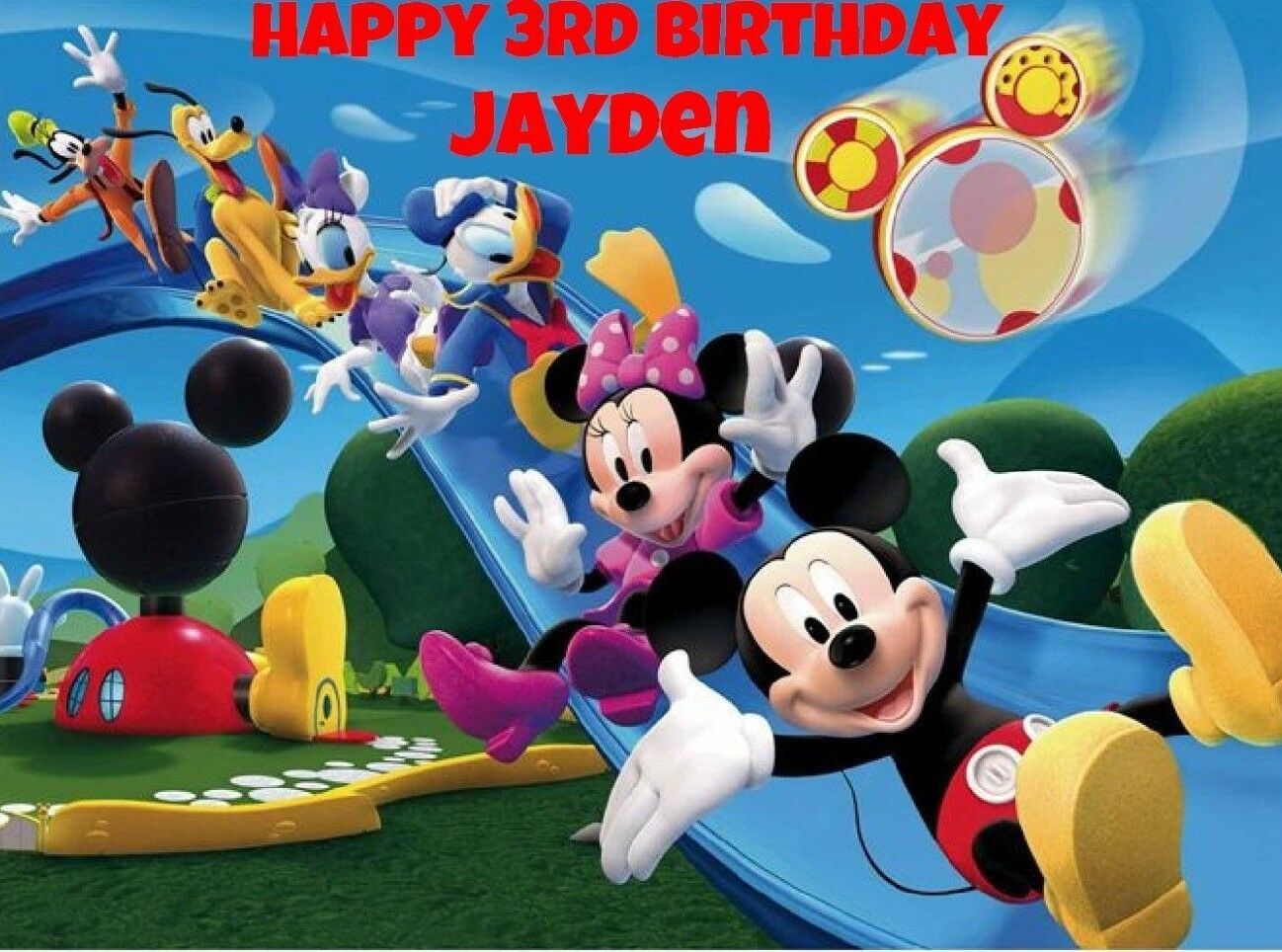 Mickey Mouse And Friends Cake Toppers
