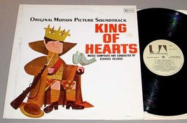 KING OF HEARTS - Georges Delerue Film Soundtrack LP - $17.50