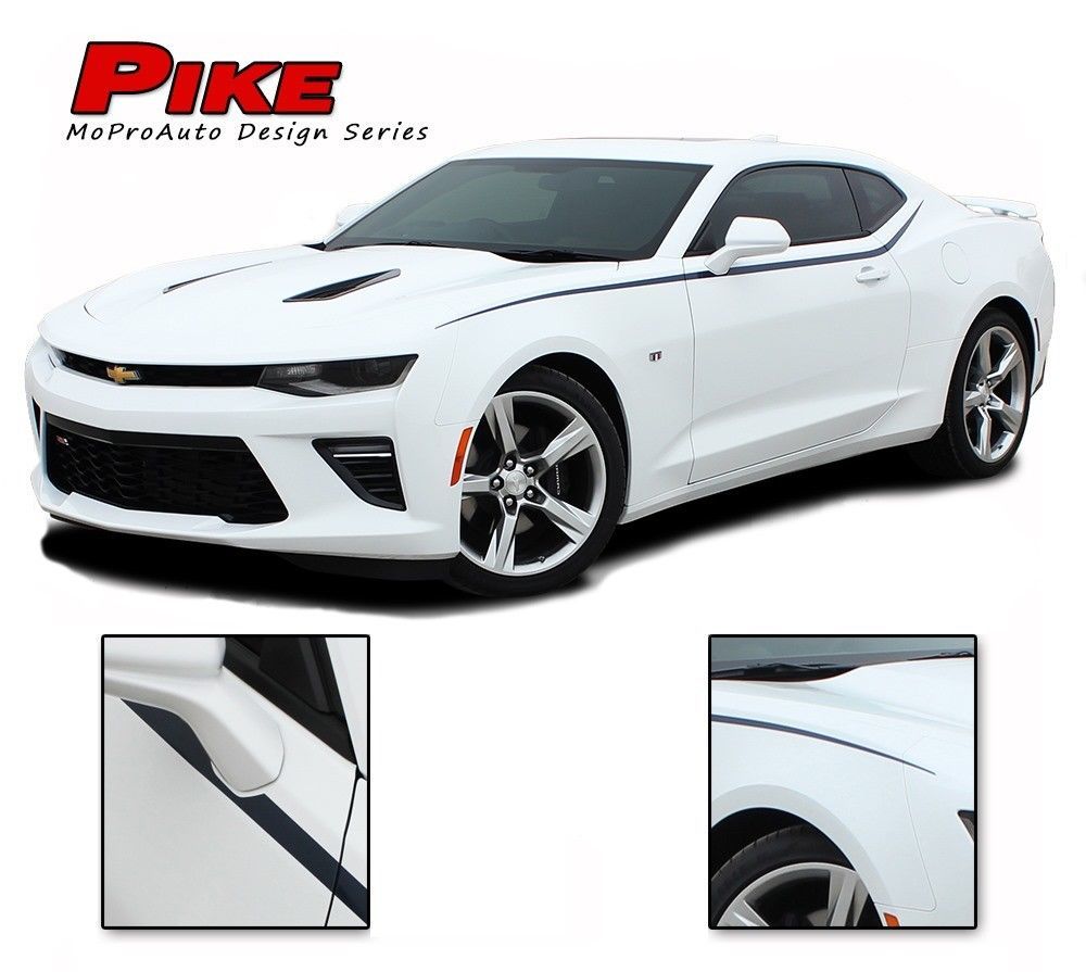 2019 2020 Chevy Camaro Body Side Spear Decal PIKE Stripes Door Vinyl ...