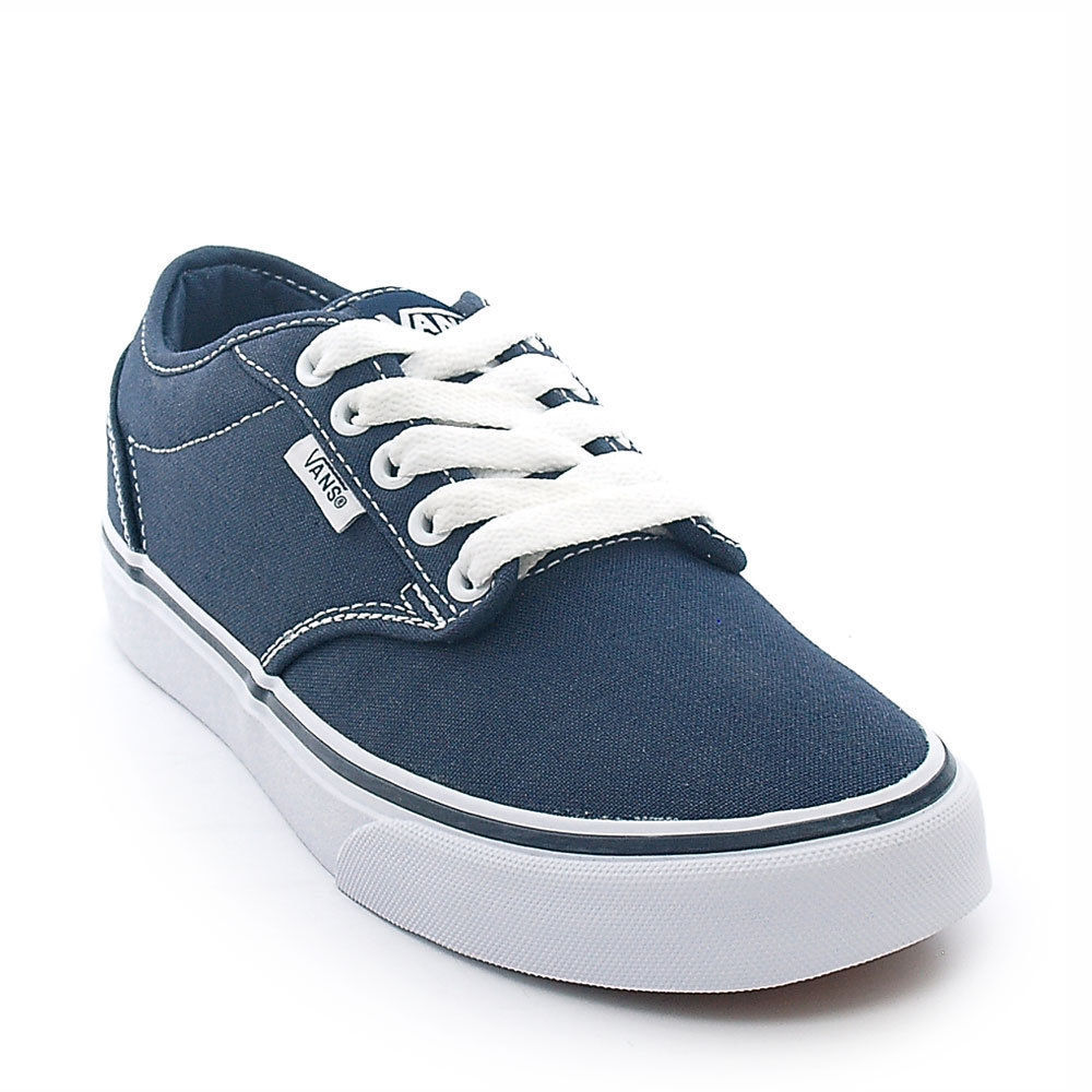 vans atwood canvas navy white
