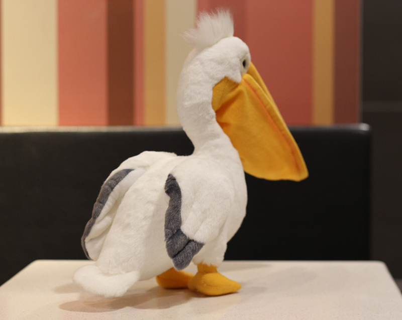 30cm Lifelike Pelican Stuffed Toys Big Mouth Pelican Plush Toys