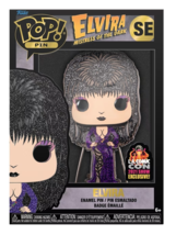 Funko Pop! Pin Elvira Mistress Of The Dark (Elvira) 2021 LA Comic Con Exclusive image 4