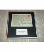 1941 Poland Auschwitz Concentration Camp Letter Inmate #18859 Archival F... - $249.75