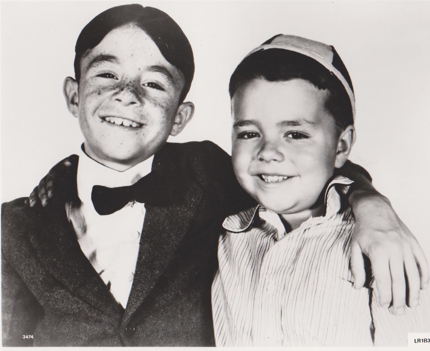 Little Rascals Our Gang Spanky Alfalfa Vintage 8X10 BW TV Memorabilia