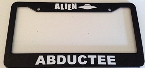 Black with Red Motorcycle//Scooter License Plate Frame Stickysight.com Round Spider