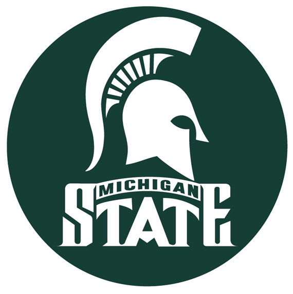 Michigan State University Spartans Full color vinyl decal sticker 11