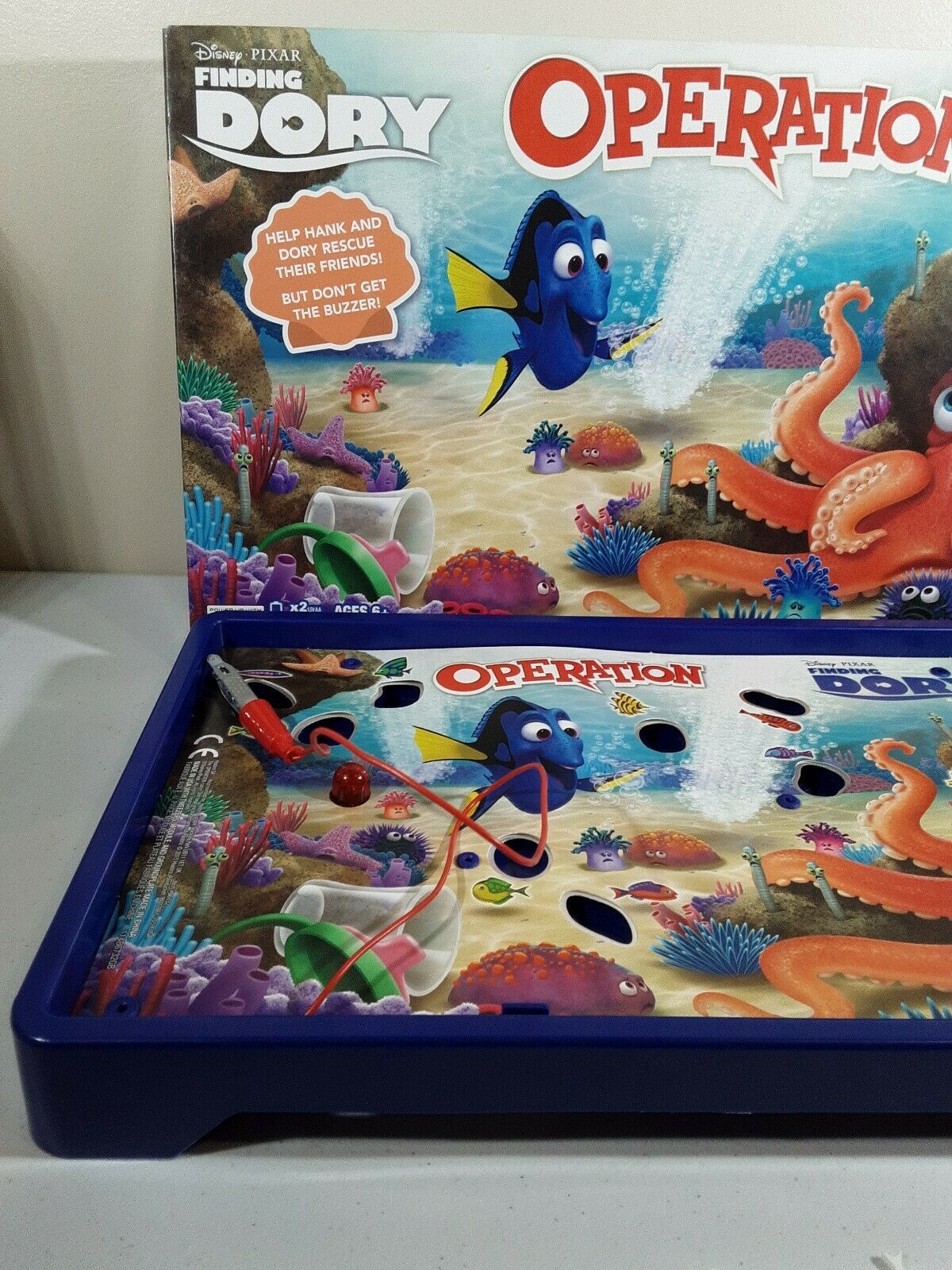 operation finding dory board game