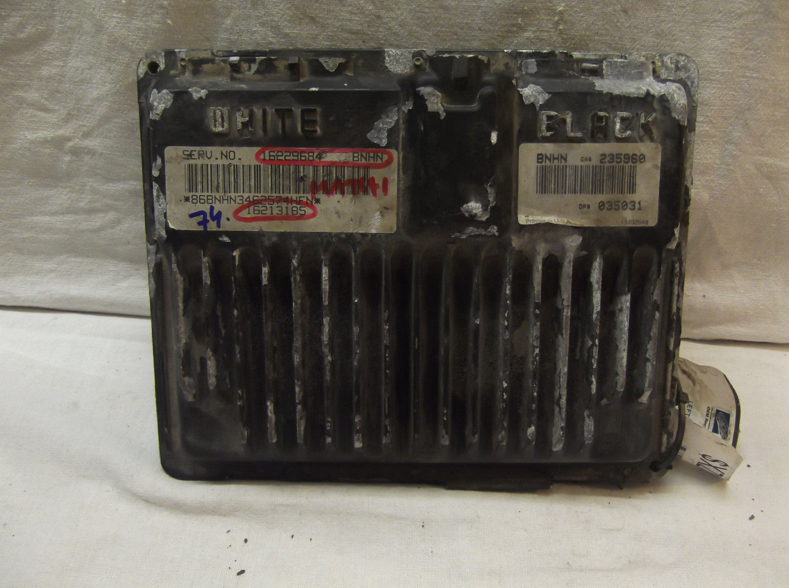1997..97 GMC SIERRA/ C/K / 1500/ SAVANAENGINE CONTROL MODULE..ECU