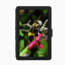 Bee Cigarette Case D1 Metal Wallet Honey Swarm Bumblebee Winged Insect Bug - $5.89