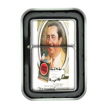 Lucky Strike Oil Lighter With Case Vintage Cigarette Smoking Ad Classic Logo D23 - $13.95