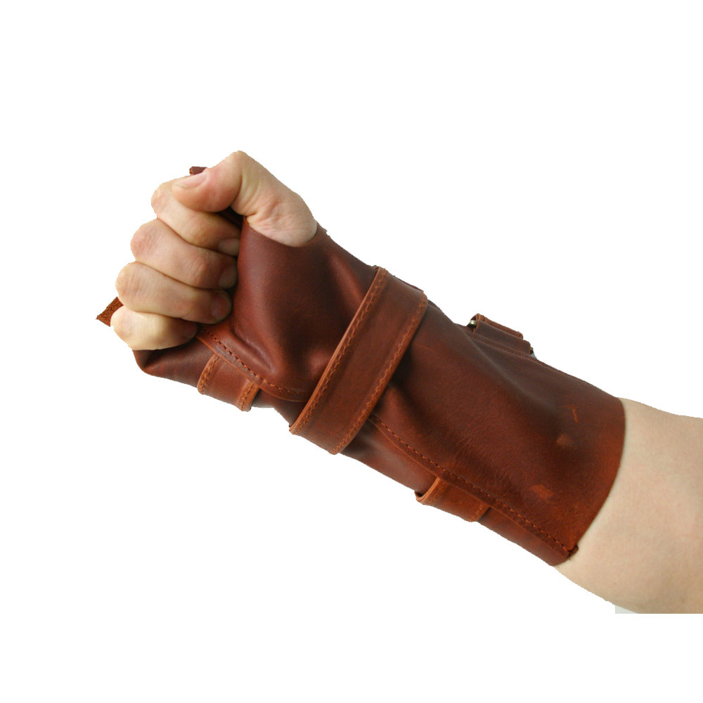 Xcoser Bane Wrist Leather Brace guard Gauntlet LeadCos Gloves Cosplay ...