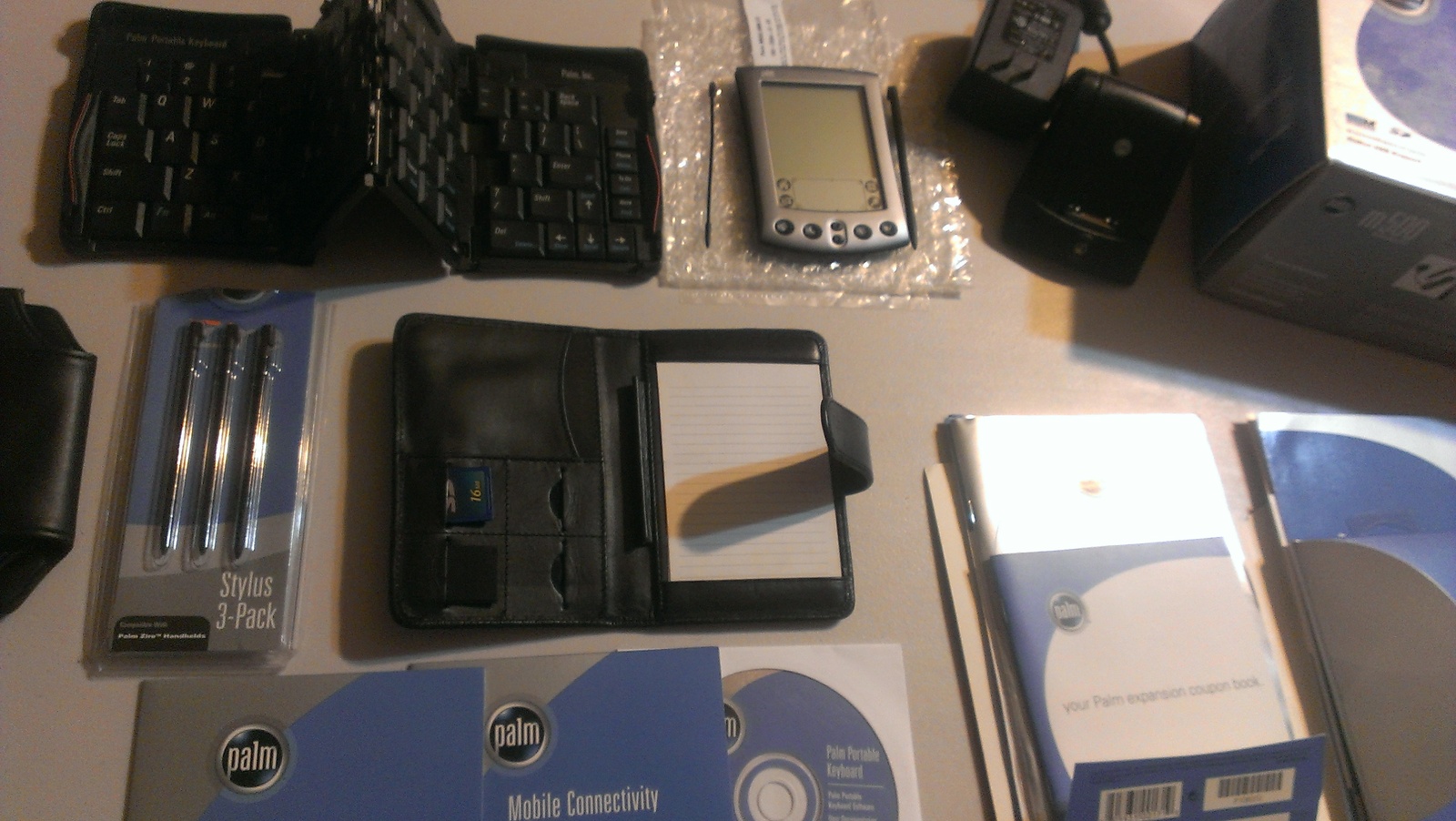 Palm m500 Handheld with ALOT of accessories PDAs