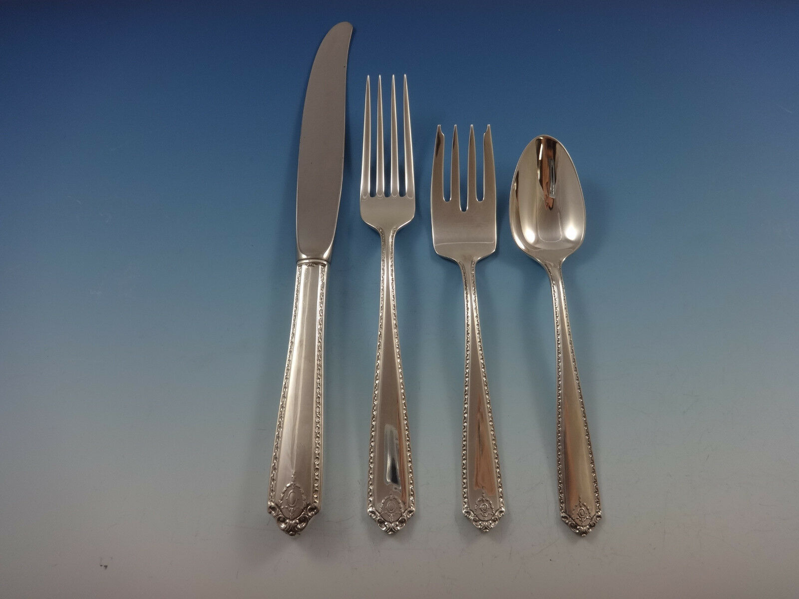 Lady Hilton by Westmorland Sterling Silver Flatware Service Set 70