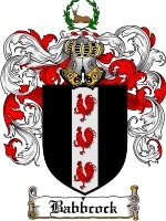 Babbcock Family Crest / Coat of Arms JPG or PDF Image Download