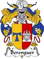 Berenguer Family Crest / Coat of Arms JPG or PDF Image Download