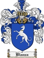 Bianca Family Crest / Coat of Arms JPG or PDF Image Download