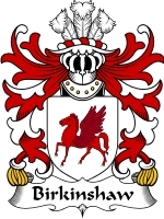 Birkinshaw Family Crest / Coat of Arms JPG or PDF Image Download