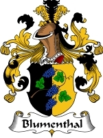 Blumenthal Family Crest / Coat of Arms JPG or PDF Image Download