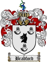 Bradford Family Crest / Coat of Arms JPG or PDF Image Download - Coat ...