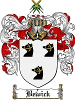 Bewick Family Crest / Coat of Arms JPG or PDF Image Download