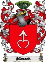 Blaszak Family Crest / Coat of Arms JPG or PDF Image Download