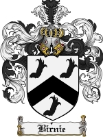 Birnie Family Crest / Coat of Arms JPG or PDF Image Download