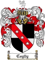 Caylly Family Crest / Coat of Arms JPG or PDF Image Download