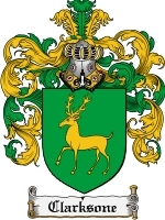 Clarksone Family Crest / Coat of Arms JPG or PDF Image Download