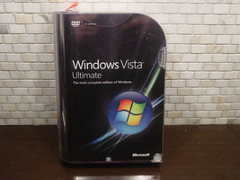 Microsoft Windows Vista Ultimate Retail Operating System Software NEW Se... - $169.95