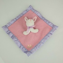American Girl Bitty Baby Purple Pink Bunny Security Blanket Lovey for Doll - $29.69