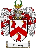Caisey Family Crest / Coat of Arms JPG or PDF Image Download
