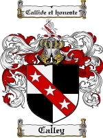 Calley Family Crest / Coat of Arms JPG or PDF Image Download