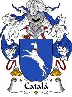 Catala Family Crest / Coat of Arms JPG or PDF Image Download
