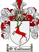 O'Cullinane Family Crest / Coat of Arms JPG or PDF Image Download