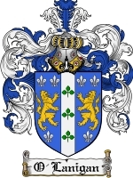 O'Lanigan Family Crest / Coat of Arms JPG or PDF Image Download - Coat ...