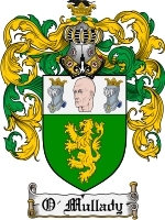 O'Mullady Family Crest / Coat of Arms JPG or PDF Image Download