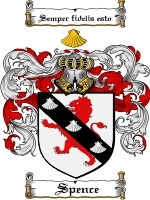 Spence Family Crest / Coat of Arms JPG or PDF Image Download - Coat of Arms