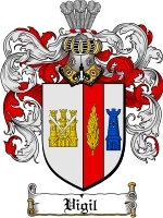 Vigil Family Crest / Coat of Arms JPG or PDF Image Download - Coat of Arms