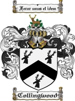 Collingwood Family Crest / Coat of Arms JPG or PDF Image Download