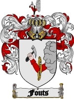 Fouts Family Crest / Coat of Arms JPG or PDF Image Download