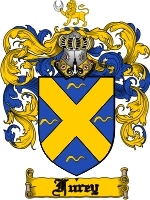 Furey Family Crest / Coat of Arms JPG or PDF Image Download