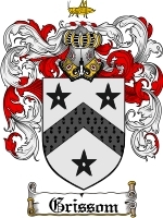 Grissom Family Crest / Coat of Arms JPG or PDF Image Download