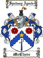 Mcclure Family Crest / Coat of Arms JPG or PDF Image Download - Coat of ...